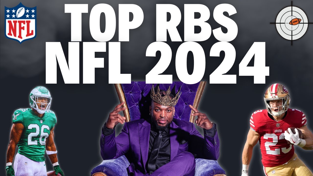 Top 10 RBs en la NFL en 2024.