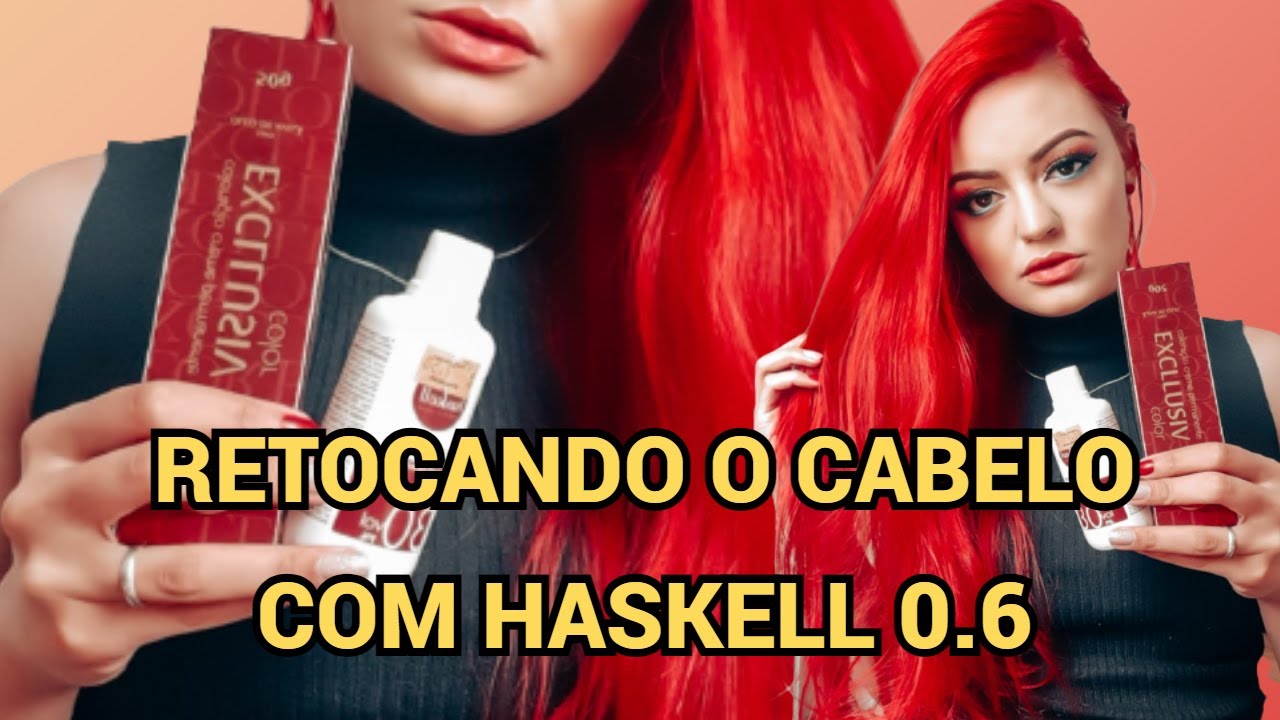 TESTANDO TINTA 0.6 DA HASKELL | VERMELHO INTENSO
