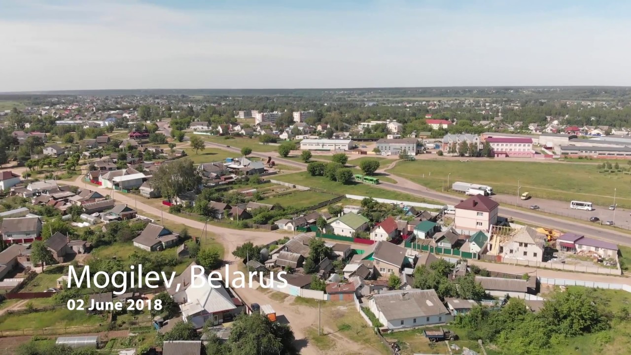 Mogilev City, Belarus - DJI Mavic Air (4k)