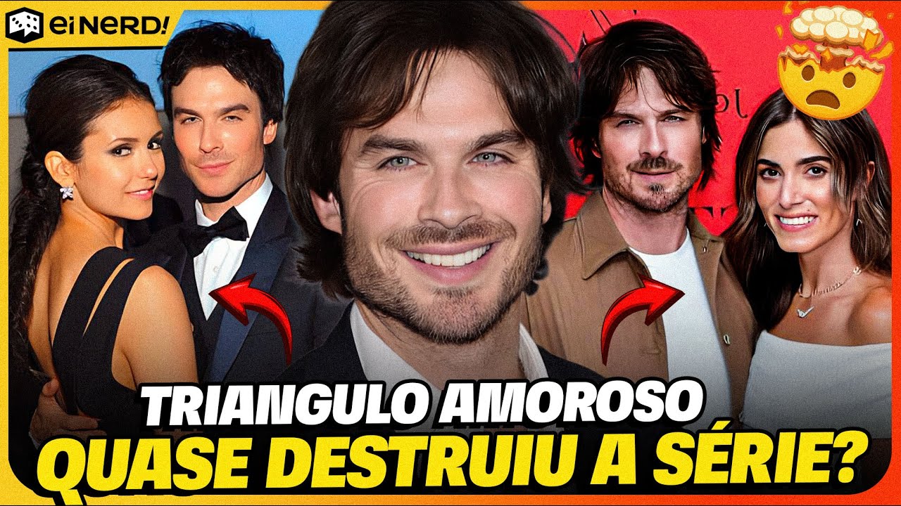 THE VAMPIRE DIARIES CANCELADO? TRETA ENTRE IAN SOMERHALDER E NINA DOBREV