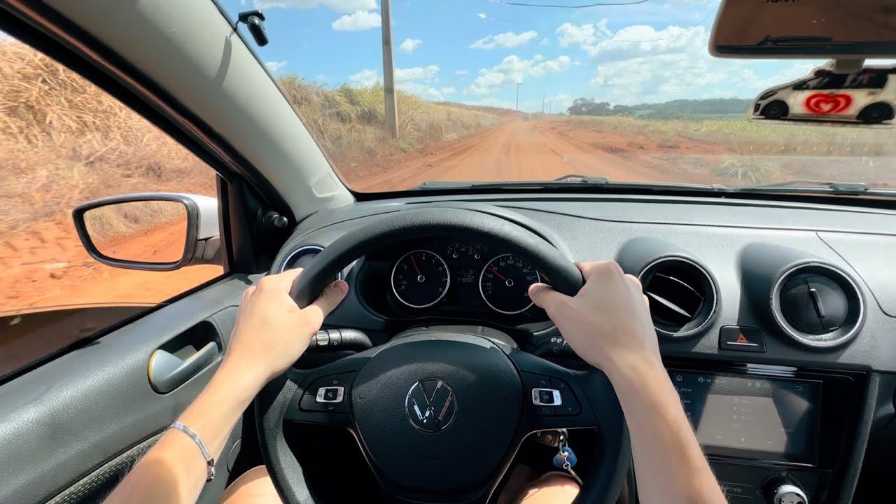 PRIMEIRA VIAGEM EM ESTRADA DE TERRA COM O GOL ! Quase deu ruim !