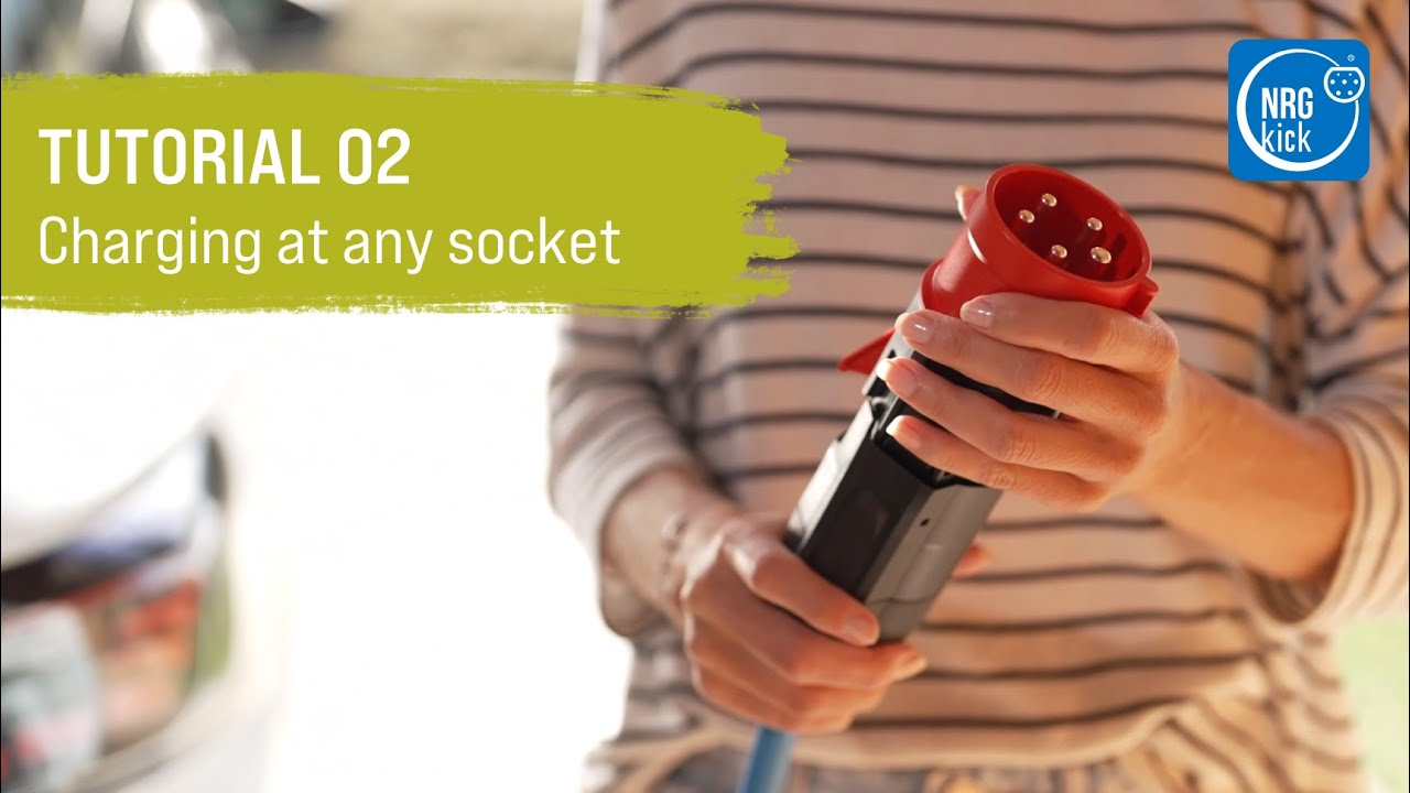 Tutorial 02: Charging at any power socket with NRGkick attachments