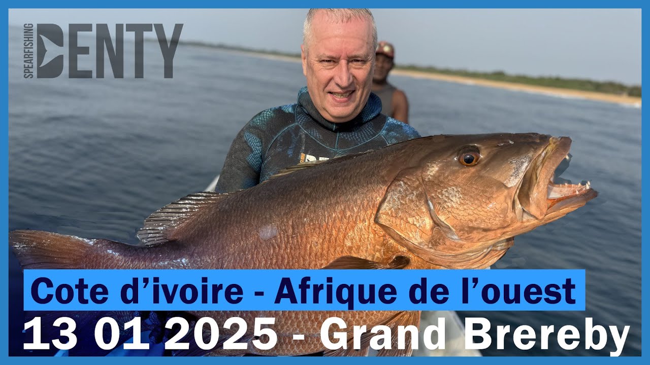 L'eau Cristalline en Cote d'Ivoire 2025 un chance en Chasse sous-marine.