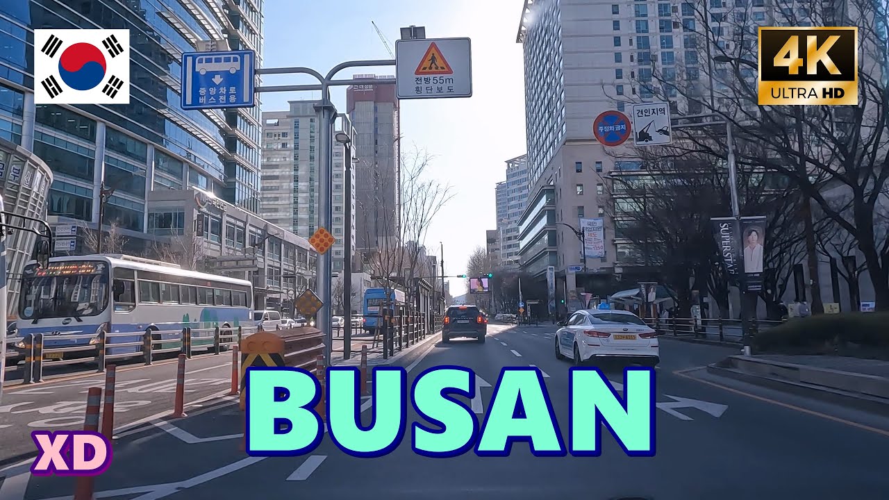 [4K] Gyodae Station ~ Yangjeong Station  Driving in Busan Korea 推進する 釜山 プサン 韓国