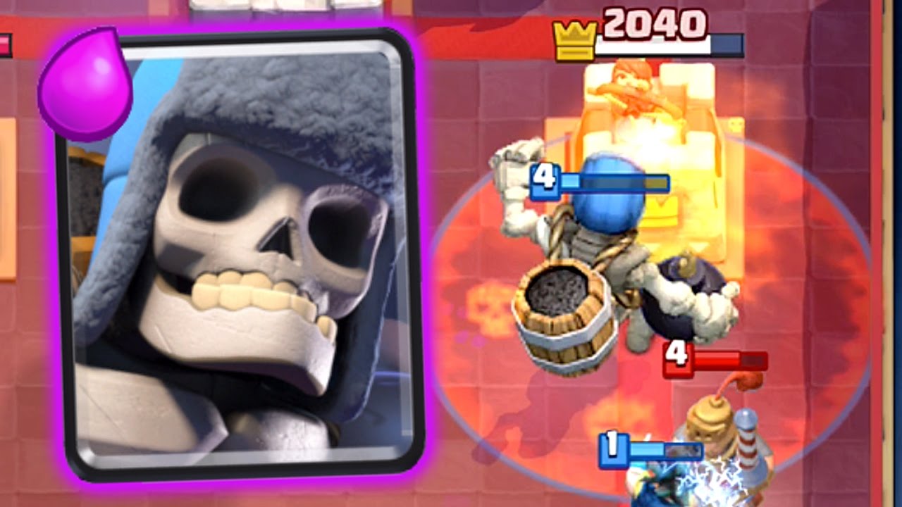 Clash Royale - GIANT SKELETON DECK! Massive Fun