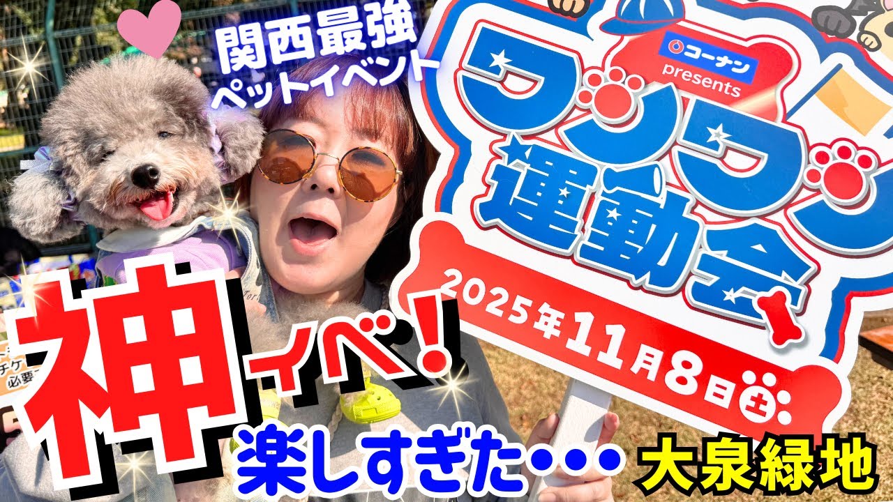 【本当は教えたくない】驚愕の神イベントに愛犬と行ってきました！ワンワン運動会（コーナン）