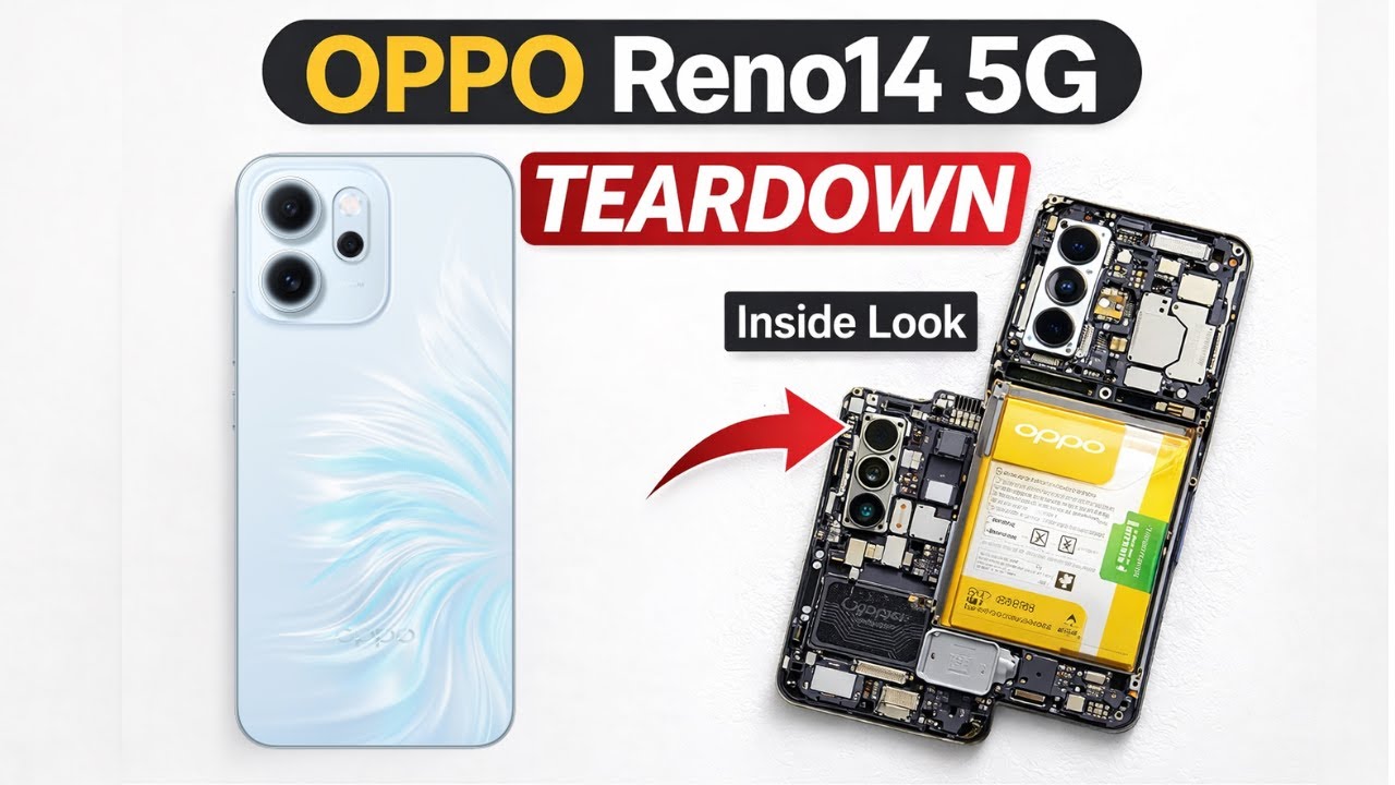OPPO Reno14 5G Disassembly & Assembly | Full Teardown, Repair Guide & Inside Look