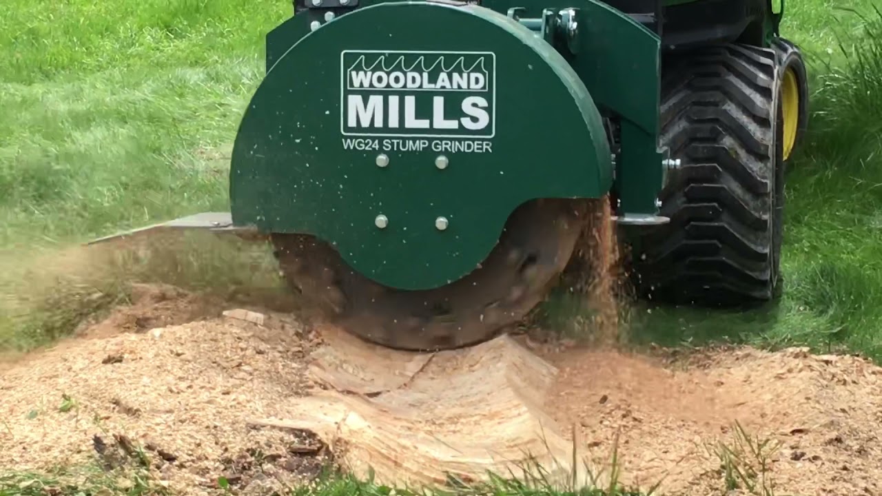 Purchasing a Woodland Mills WG24 stump grinder.