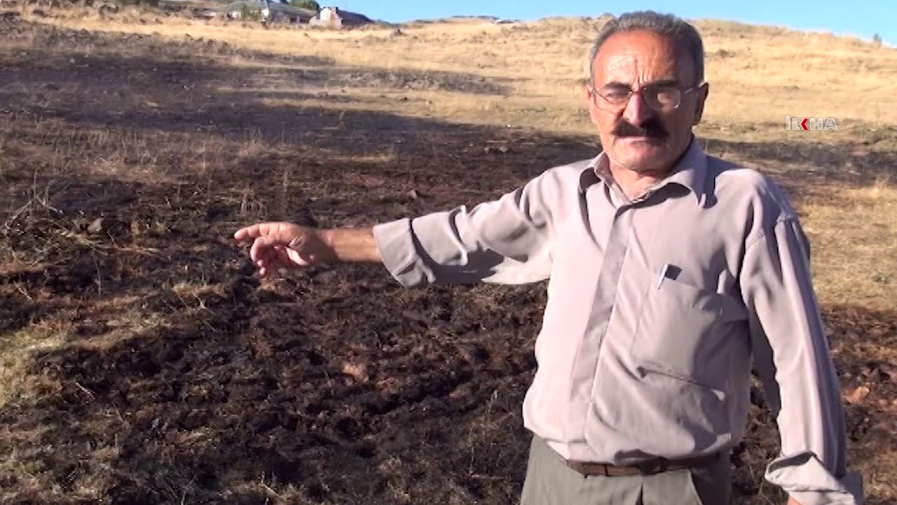Bingöl’de toprak yangını tedirgin etti