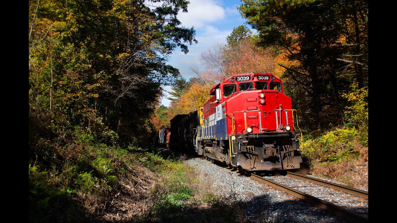 Rounding Out 2021 on the New England Central Railroad