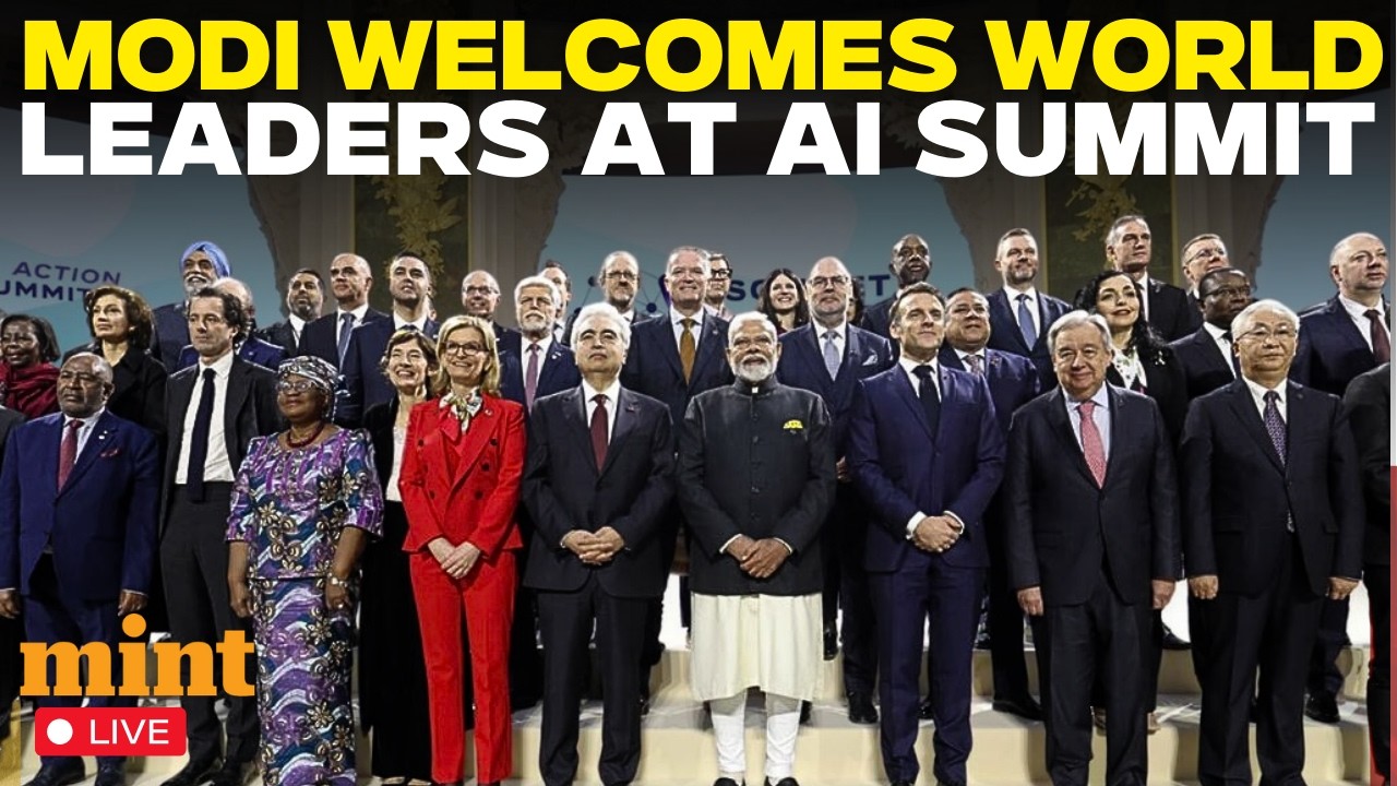 Watch Live | PM Modi Receives World Leaders For the India AI Impact Summit | Bharat Mandapam