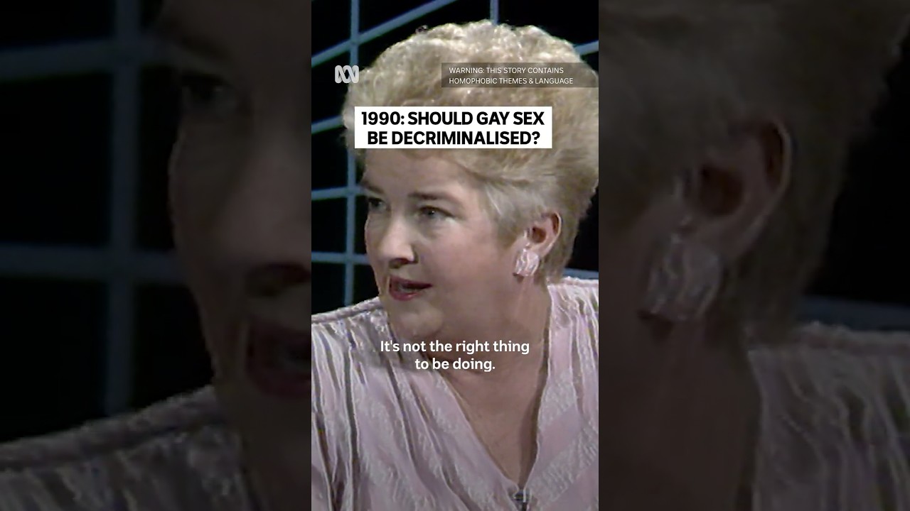1990: Should gay sex be decriminalised? #Queer #LGBTQ #Archive #Queensland #EqualRights #Debate