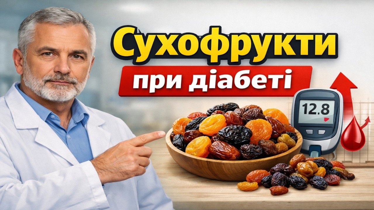 Лікарі про це мовчать! Ось як насправді треба їсти сухофрукти при діабеті, щоб цукор пішов на спад.