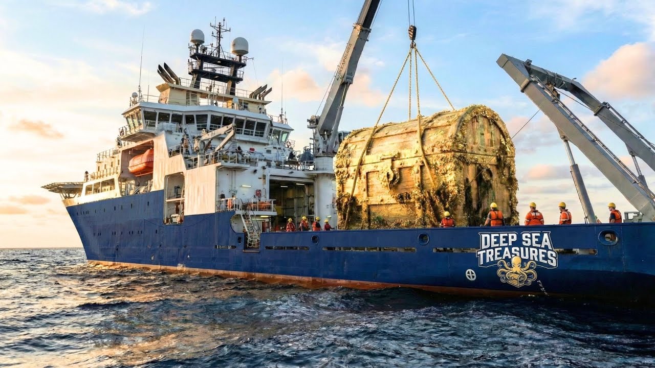$600,000,000 TREASURE LOCATED ON THE SEABED (REAL RECOVERY OPERATION)