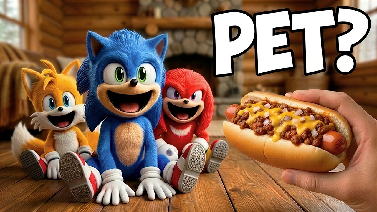 I Simulated Sonic, Tails, Knuckles in Real Life