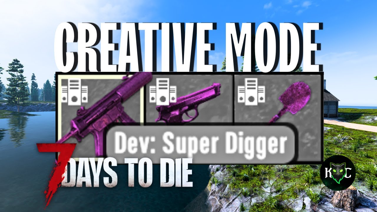 How to Use Creative Mode & Best Dev Tools | 7 Days to Die Guide