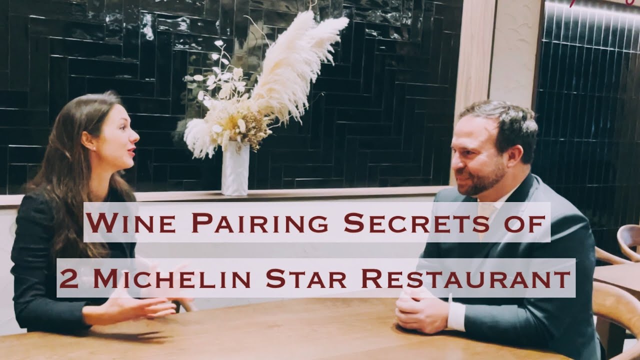 Wine pairing Secrets of 2 Michelin Star Restaurant 🤫🍷🌟 Wine Sapiens