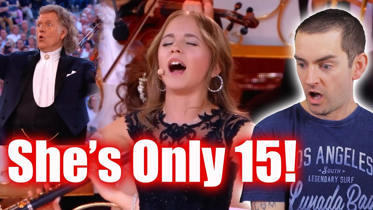 15 Year Old Emma Kok Sings Voilà REACTION! – André Rieu, Maastricht 2023