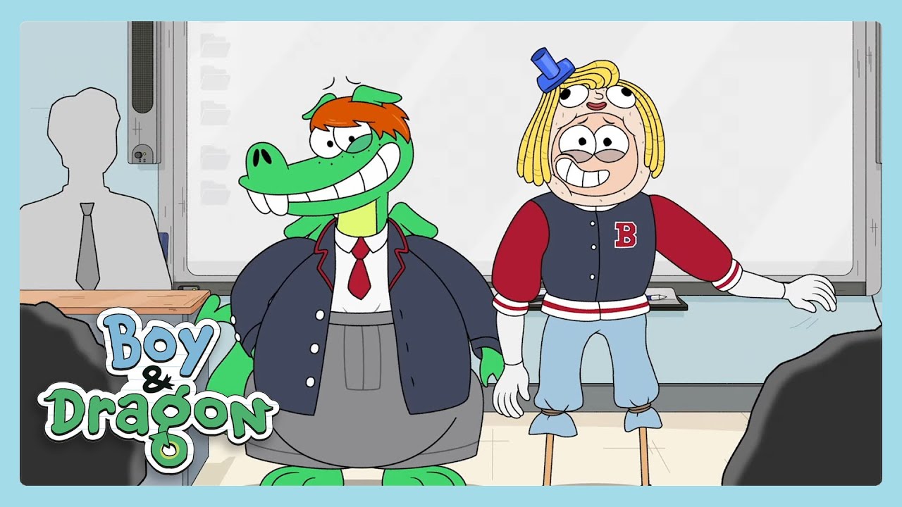 Zurück zur Schule | Junge und Drache | WildBrain Deutsch
