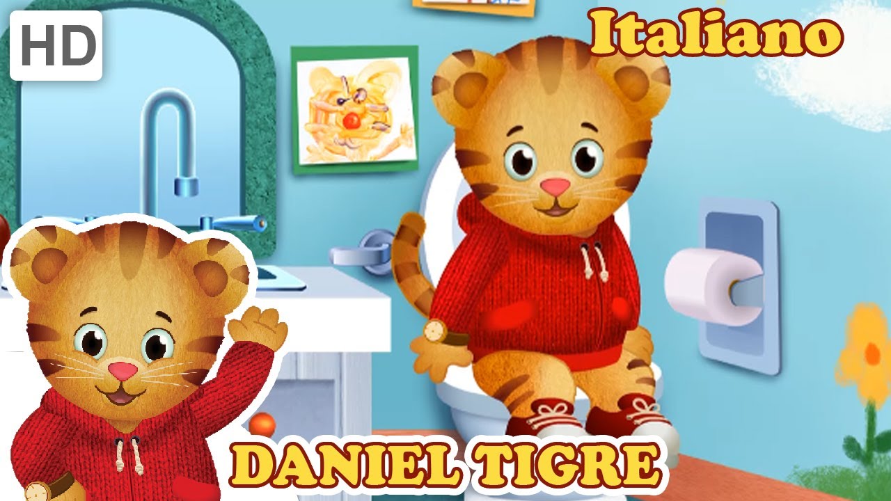 Daniel Tigre in Italiano 🐯🚽 Il principe Mercoledì va al bagno (Episodio Completo)