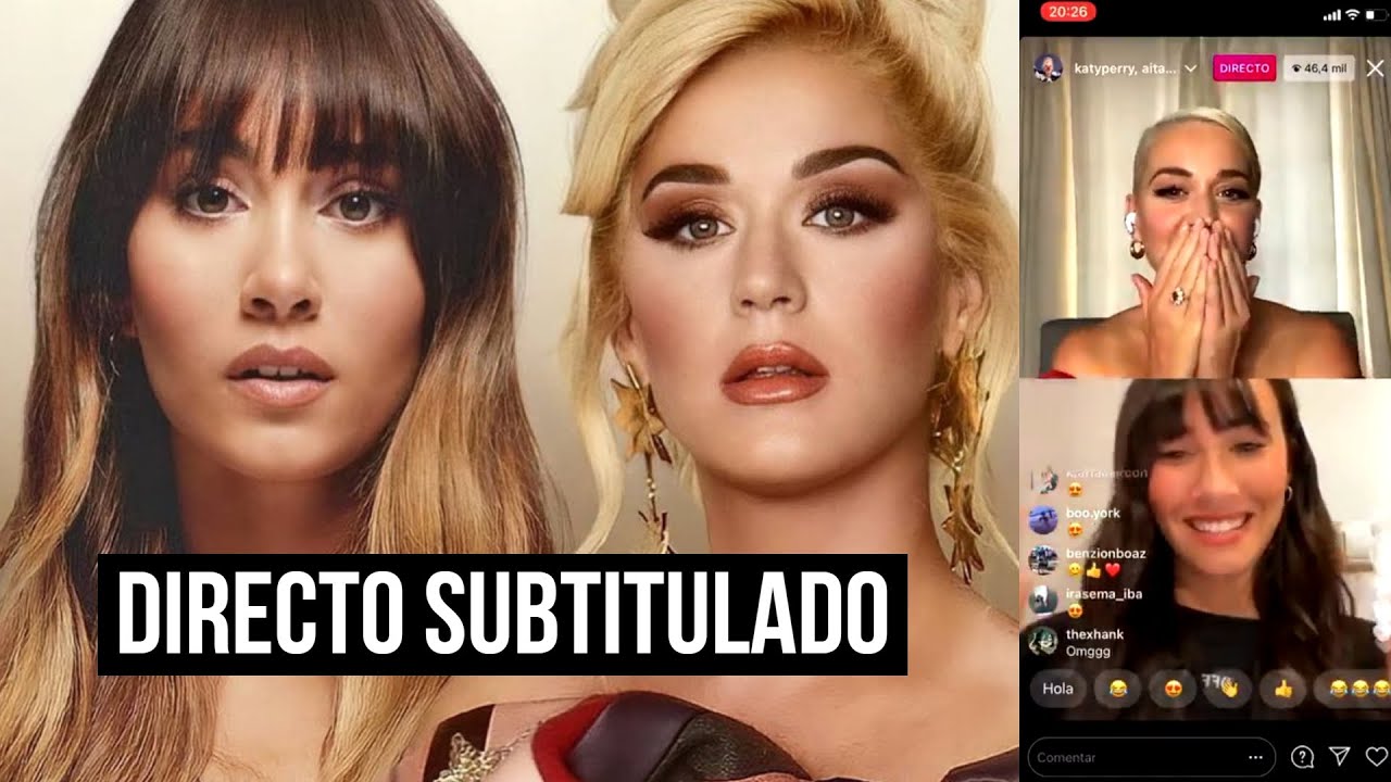 Aitana y Katy Perry - DIRECTO Subtitulado en Español [Live]