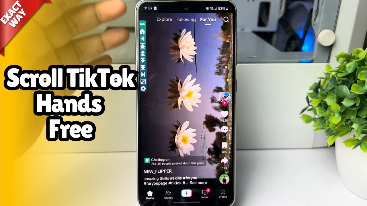 How to Scroll TikTok Hands Free on android (2026)