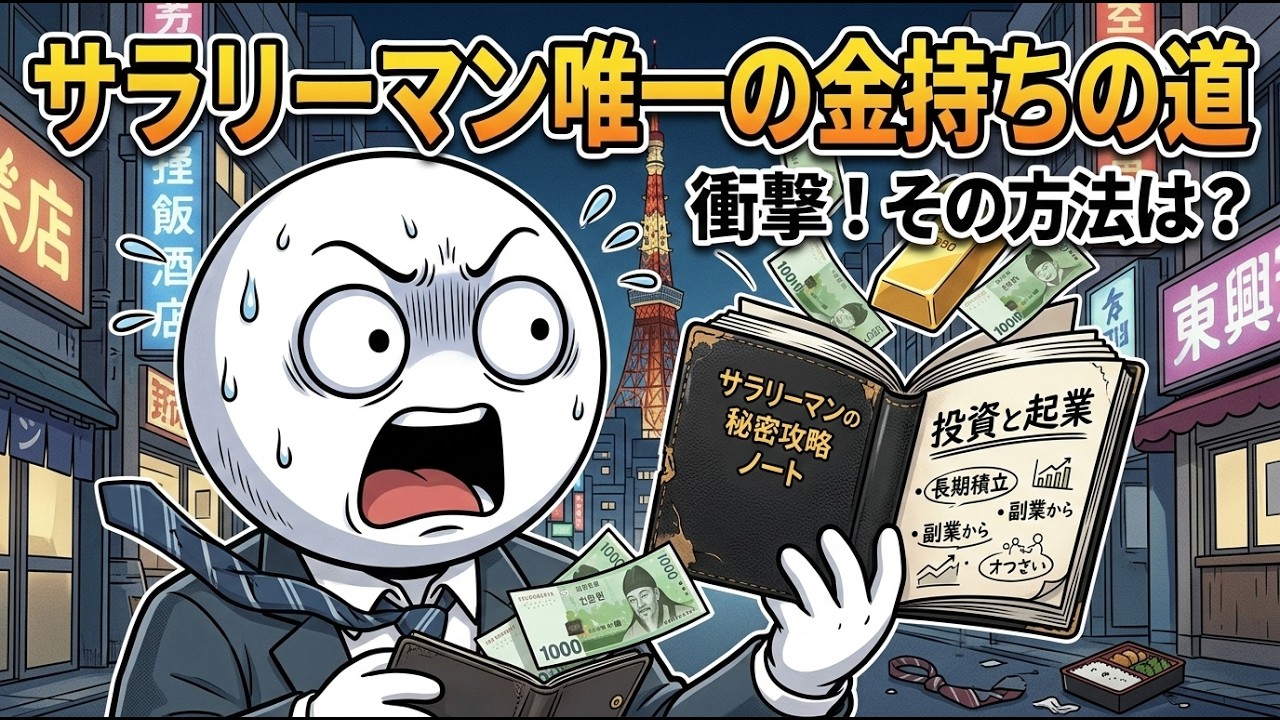 サラリーマンが唯一、金持ちになる方法