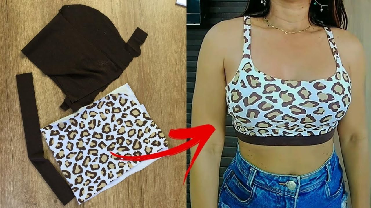 DIY: Pra Vender ou Usar?! TU ESCOLHE - Fa&ccedil;a top lindo em poucos passos