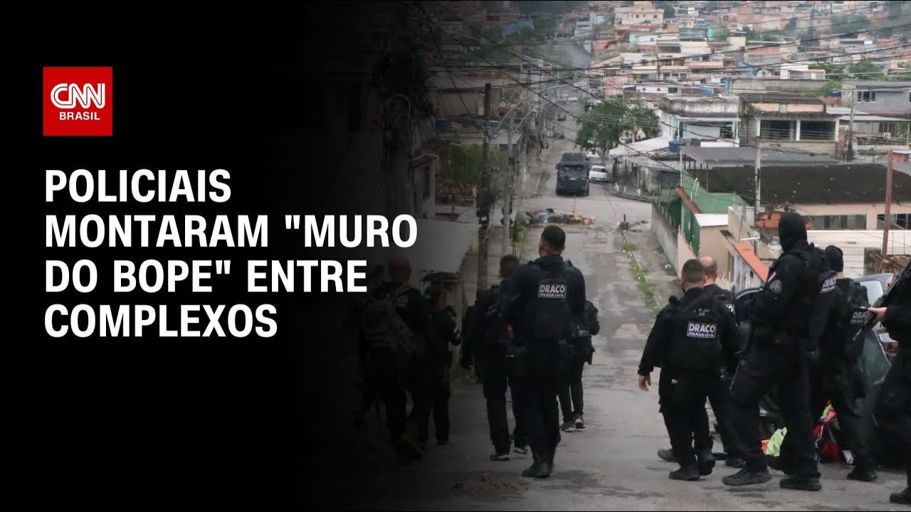 'Muro do Bope' foi criado para empurrar suspeitos para área de mata; entenda | CNN PRIME TIME