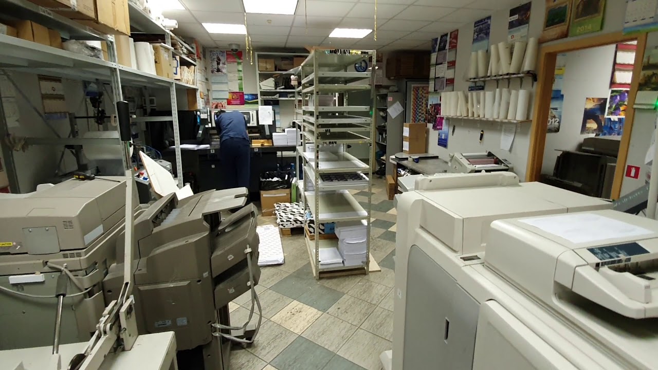 Трудится Canon varioPRINT 135 в типографии www.we-beside.ru