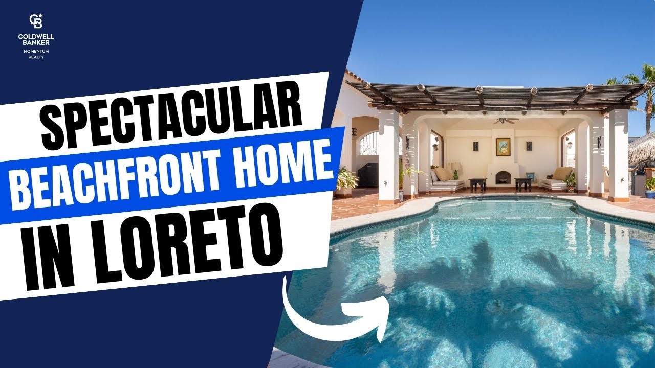 Spectacular Beachfront Home in Loreto