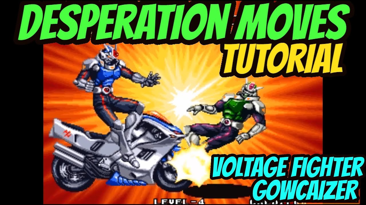 ALL SUPER MOVES TUTORIAL- Voltage Fighter Gowcaizer - Neo Geo - Arcade - 60fps - 1080p