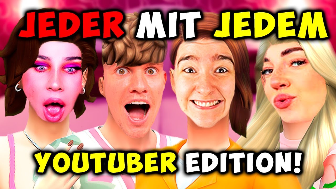 4 Creator, 2 Betten & 1 WILDE Dating Show: Sag Sul Sul zur Liebe! 😈😍 Die Sims 4 Verliebt Nesmeralda