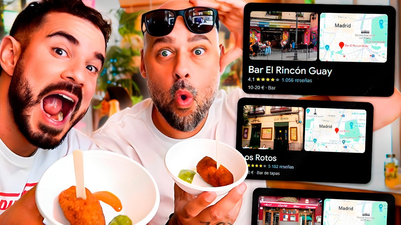 Probando LA RUTA DE LA CROQUETA con @Cenando con Pablo