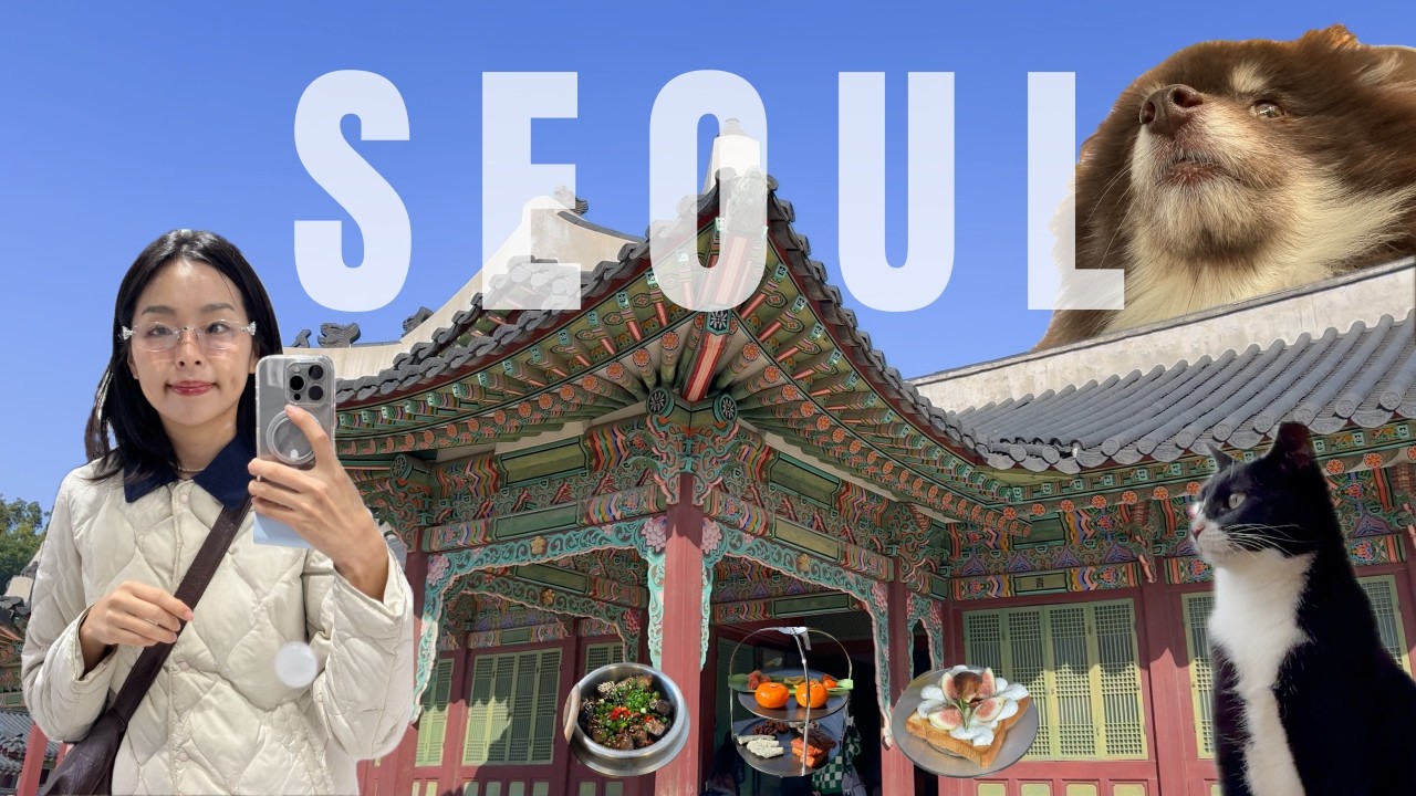 🇰🇷 Seoul Vlog | Back in My Hometown ♡ Fall, Winter & Cafe Hopping
