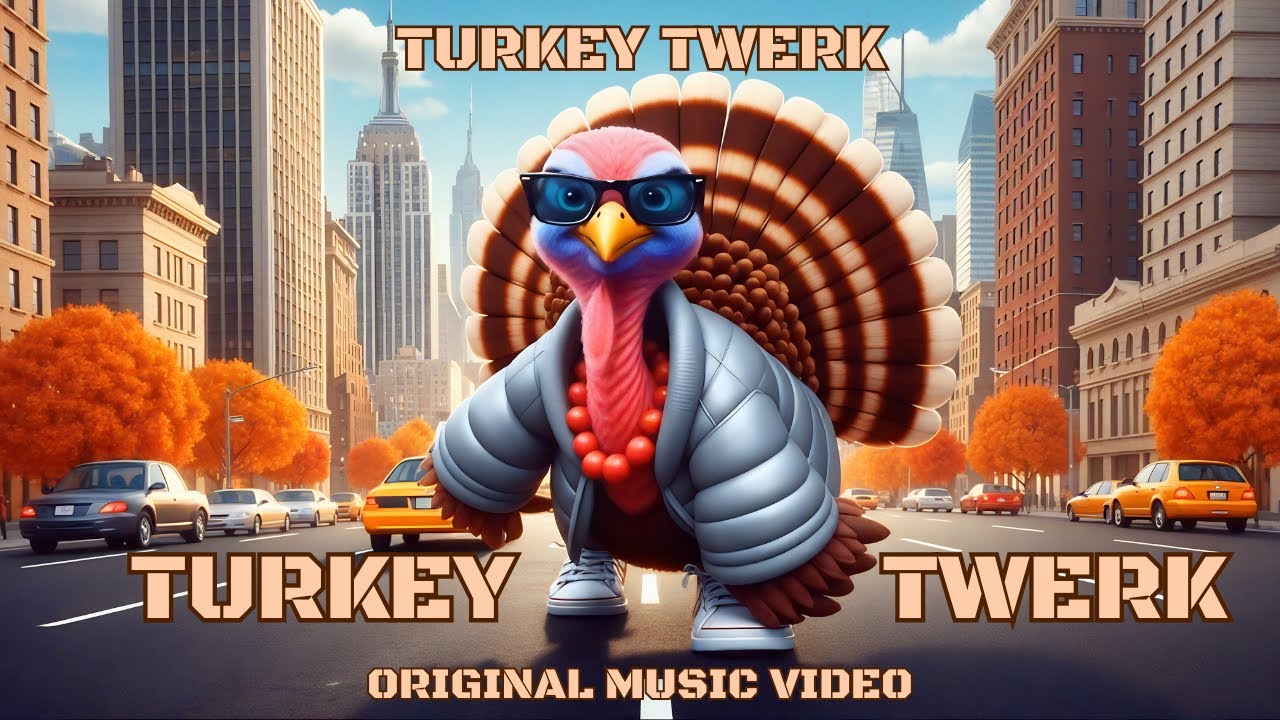 TURKEY TWERK - (Original Music Video) - HAPPY THANKSGIVING - ***Holiday Comedy Hip Hop Song***