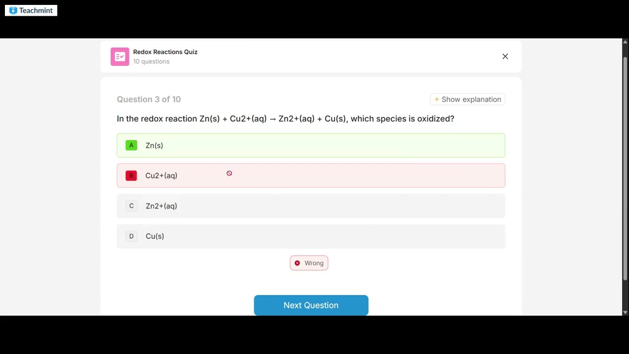 Redox Reactions |Chemistry class XI|Quiz and concepts