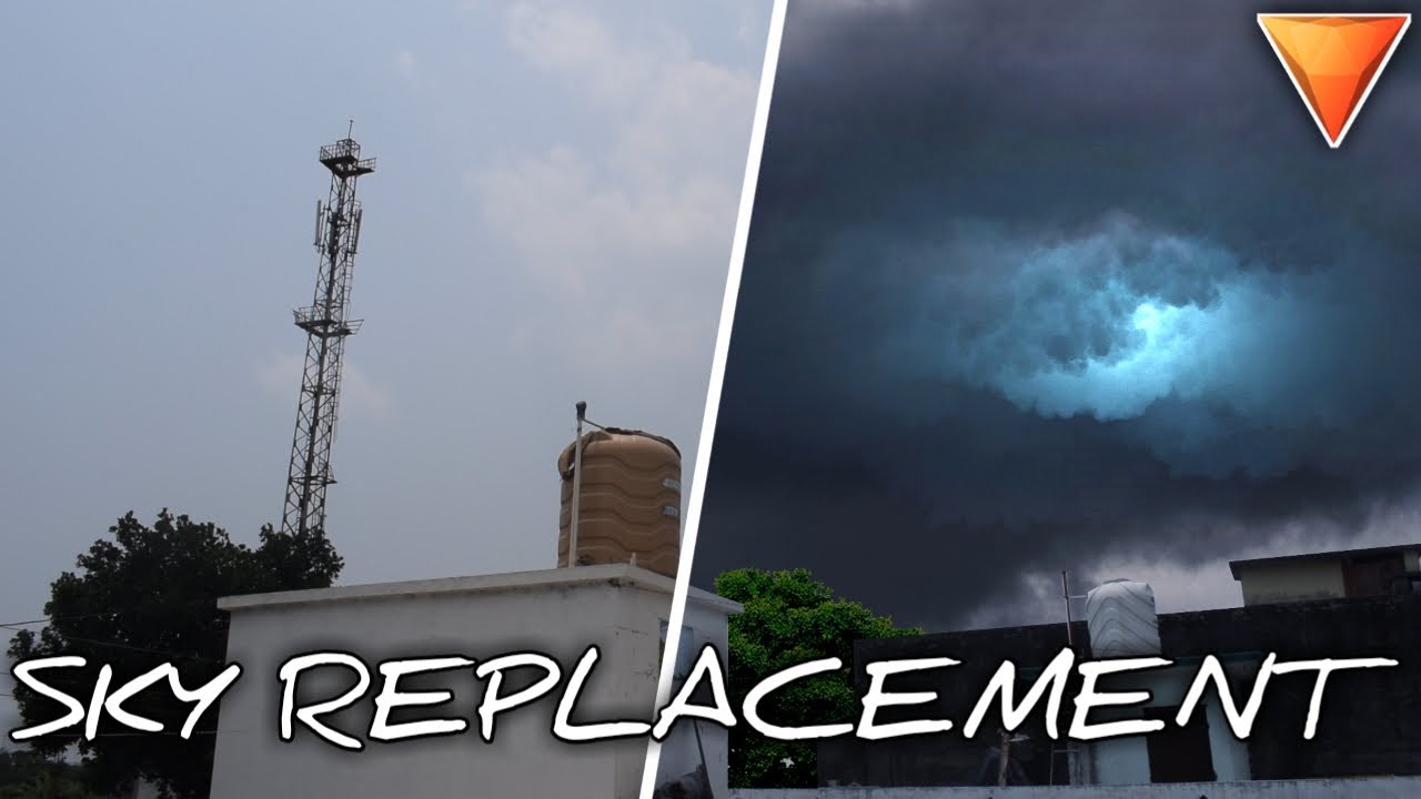 Sky Replacement Effect | Hitfilm Express Tutorial | In Hindi