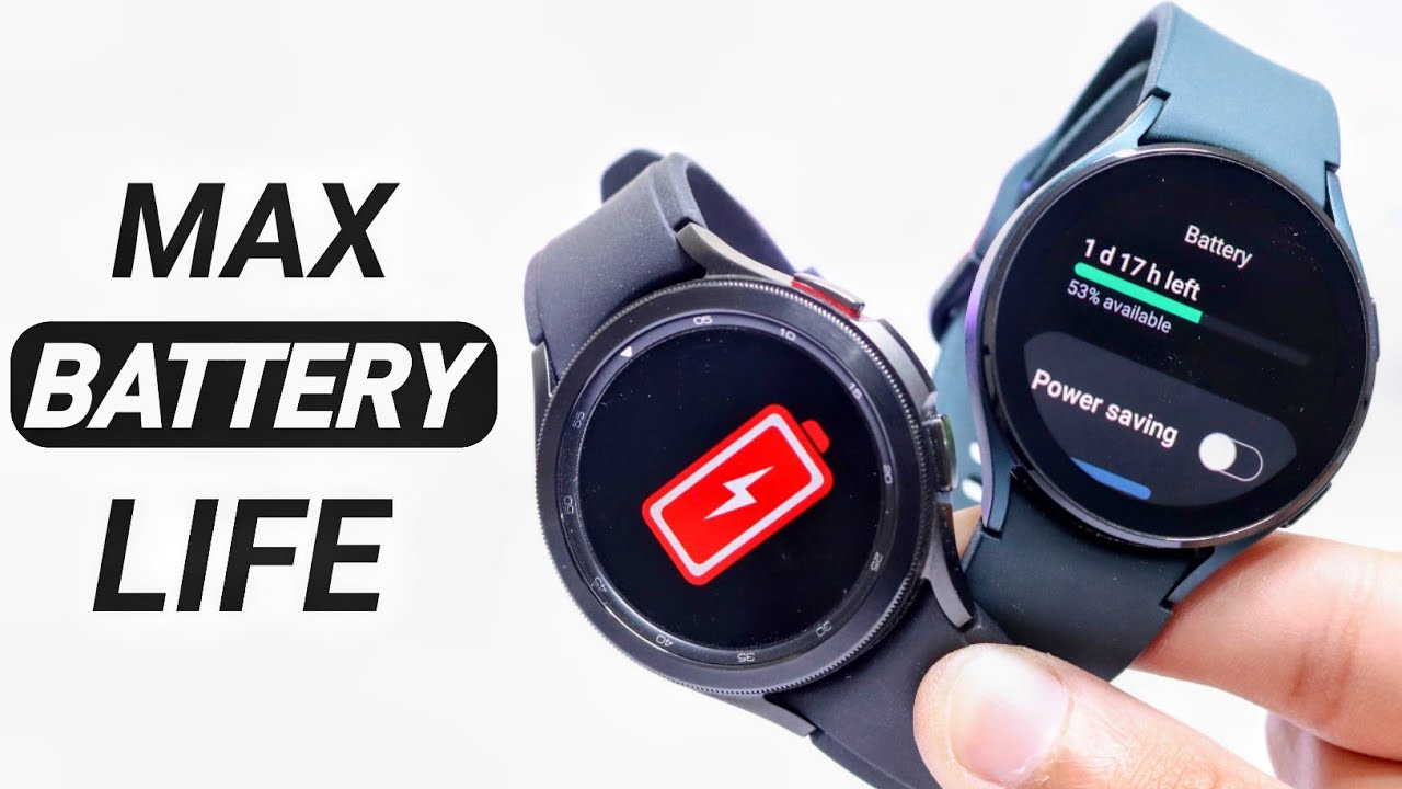 Samsung Galaxy Watch 4 Get Maximum Battery Life!