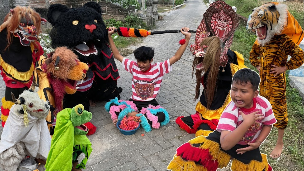 BOPO VINIX MELAWAN TIGA BARONGAN || BARONGAN MACAN DAN BARONGAN DEVIL 