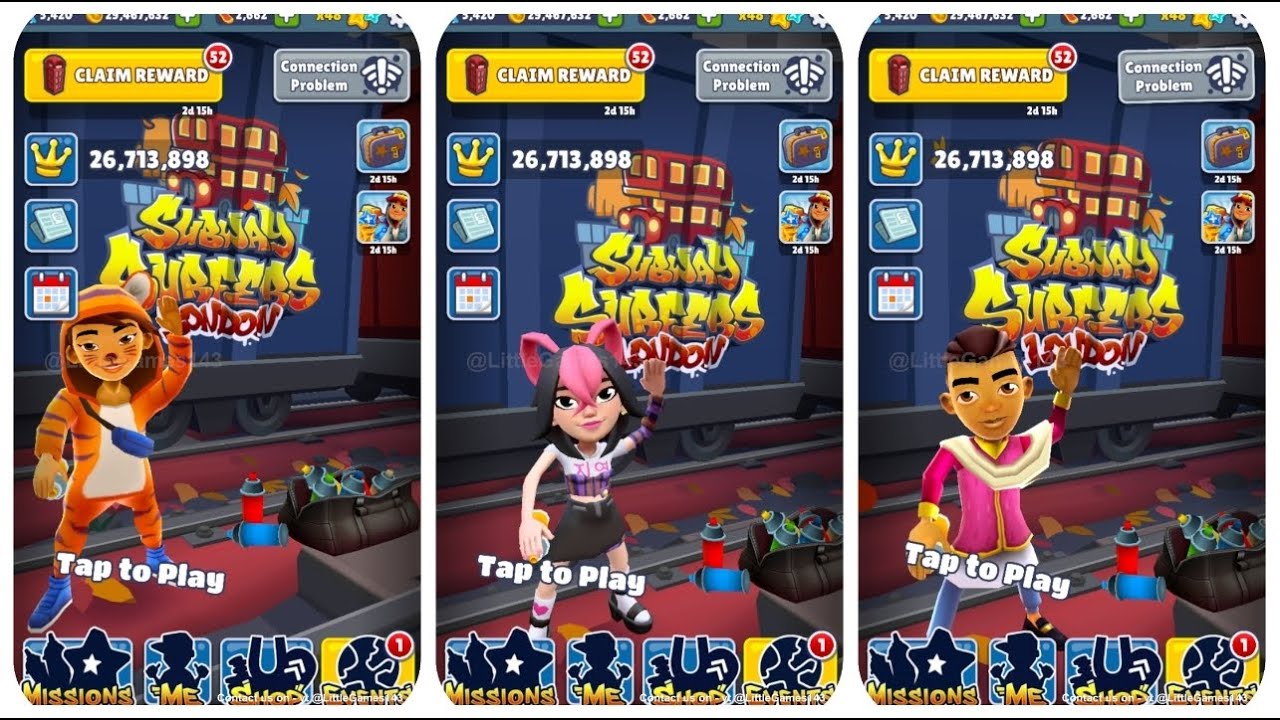 Subway Surfers London 2023 Jia vs Ji-Yeong vs Kareem