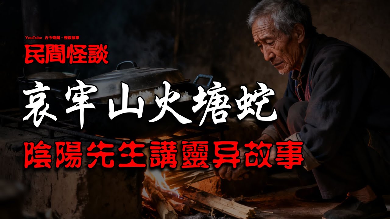 【民间怪谈】阴阳先生讲灵异故事：哀牢山火塘蛇！|  故事會 | 鬼故事 | 靈異故事 | 恐怖詭異故事 | 民間怪談 | 睡前鬼故事 | 解壓  | 深夜講鬼話 #助眠故事#邪术