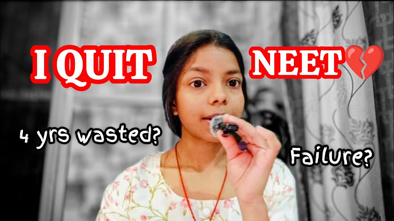 “I Quit NEET 2026💔 And Here’s Why” 