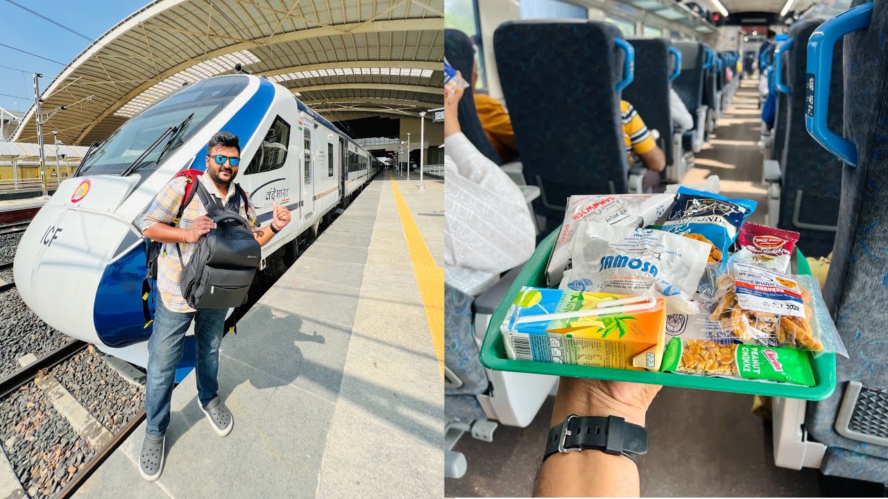 New Vande Bharat Express Executive Class Review || Ahmedabad to Mumbai || Indian Railways 🚆