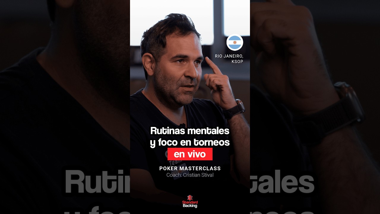 🇪🇸 Masterclass Cristian Stival - 🧠 Rutinas Mentales y Foco en Torneos en Vivo