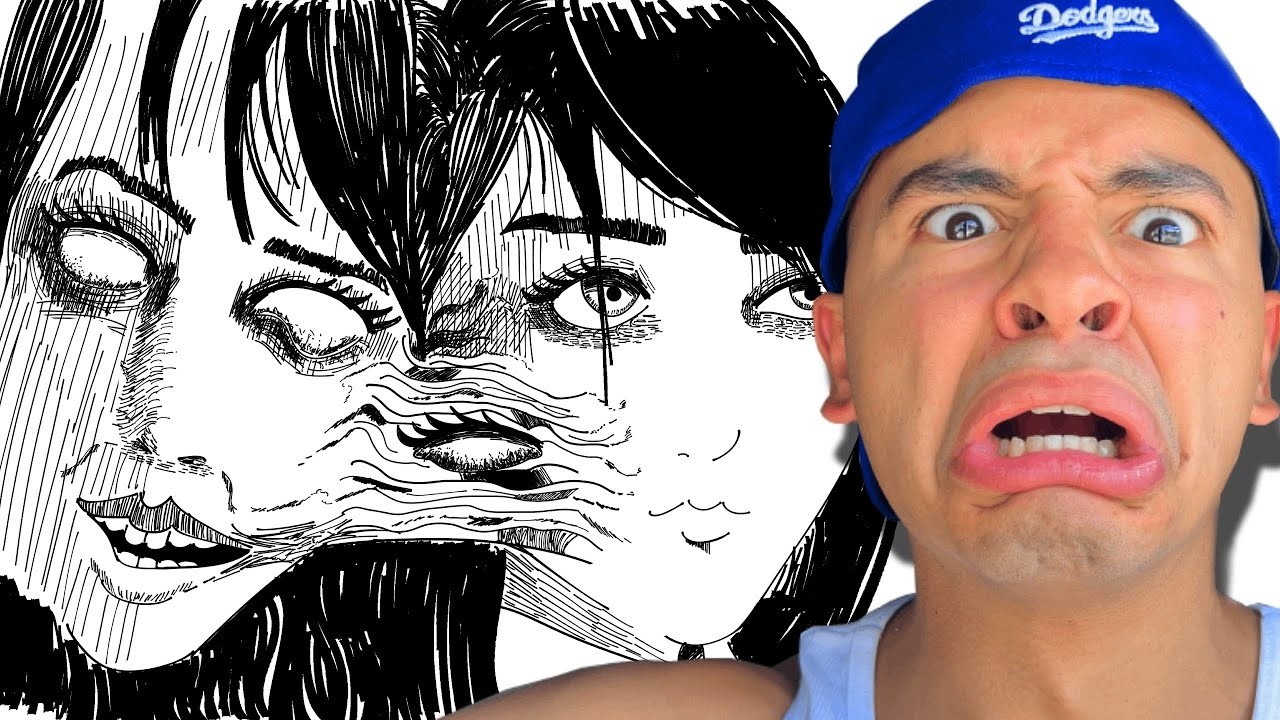 DRAWING TWO TWISTED WOMEN JUNJI ITO STYLE RAHHH