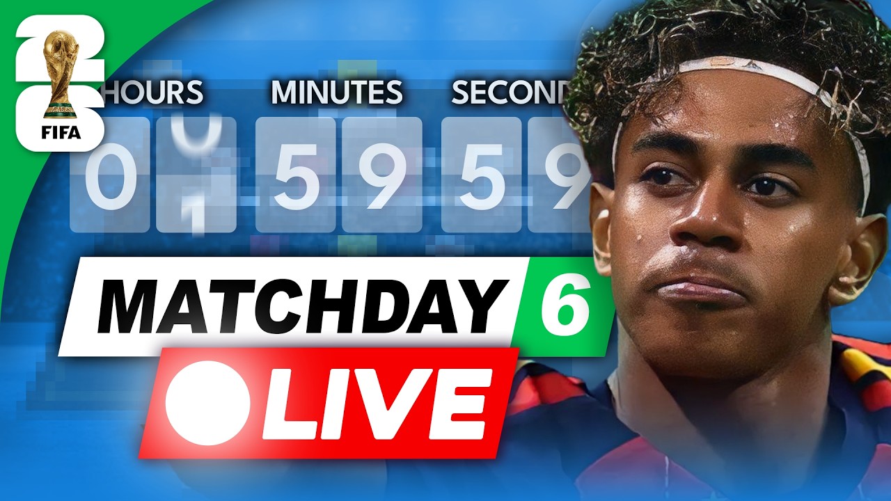 WORLD CUP FANTASY MD6 DEADLINE! ⏰ |  My Final Transfers & Team, Team News, Q&A 🚨 Matchday 6