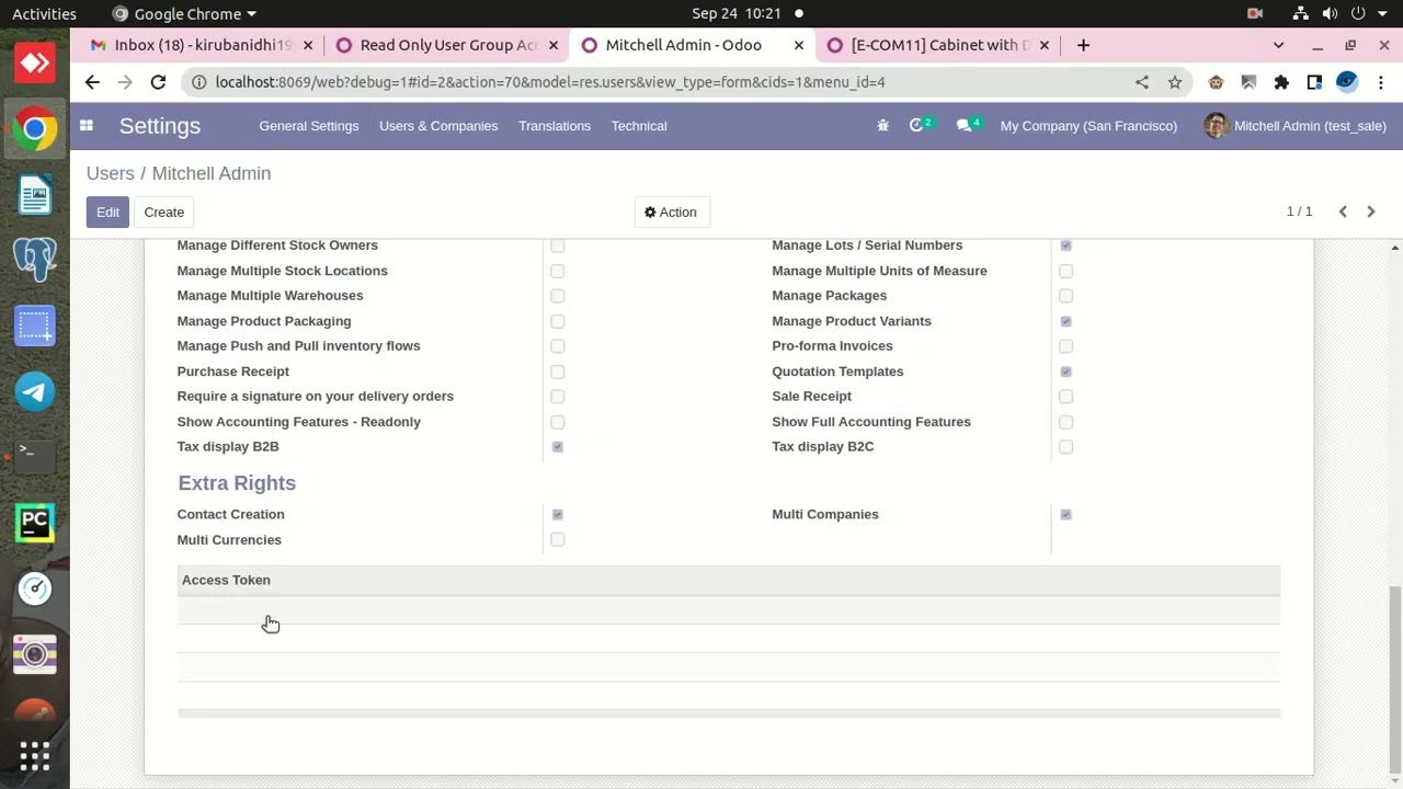 Product Create from Middleware to ODOO using ODOO Rest API