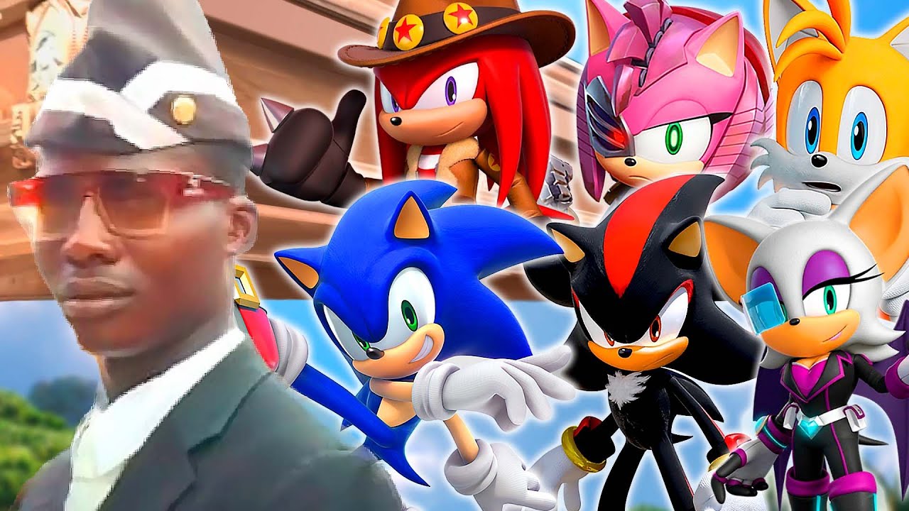 Sonic Prime Super MegaMix Coffin Dance Cover