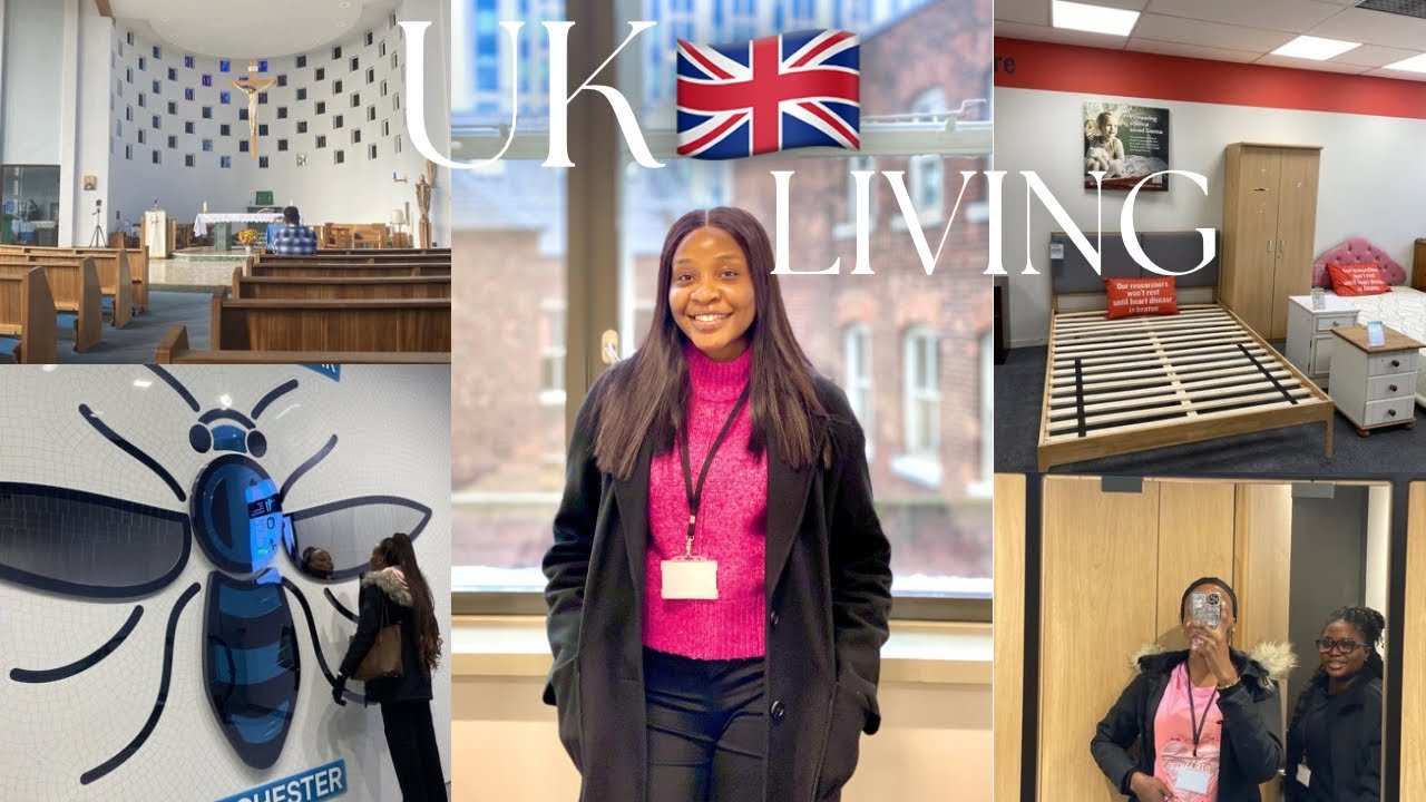 My First Week as an International Master’s Student in the UK🇬🇧: Getting lost + Home shopping #vlog